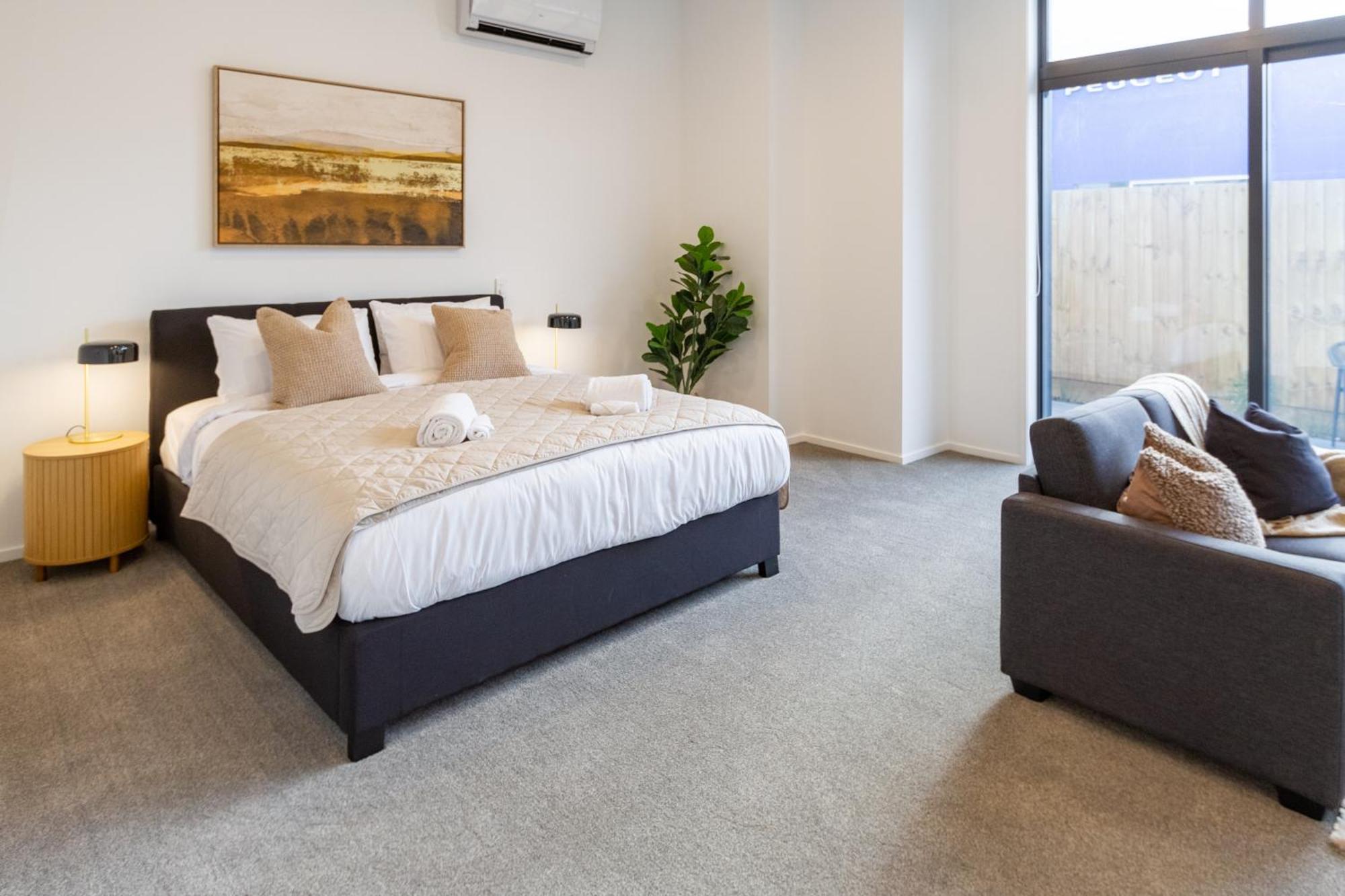 כרייסטצ'רץ' Single Level Studio, Cbd Escape: King Bed מראה חיצוני תמונה