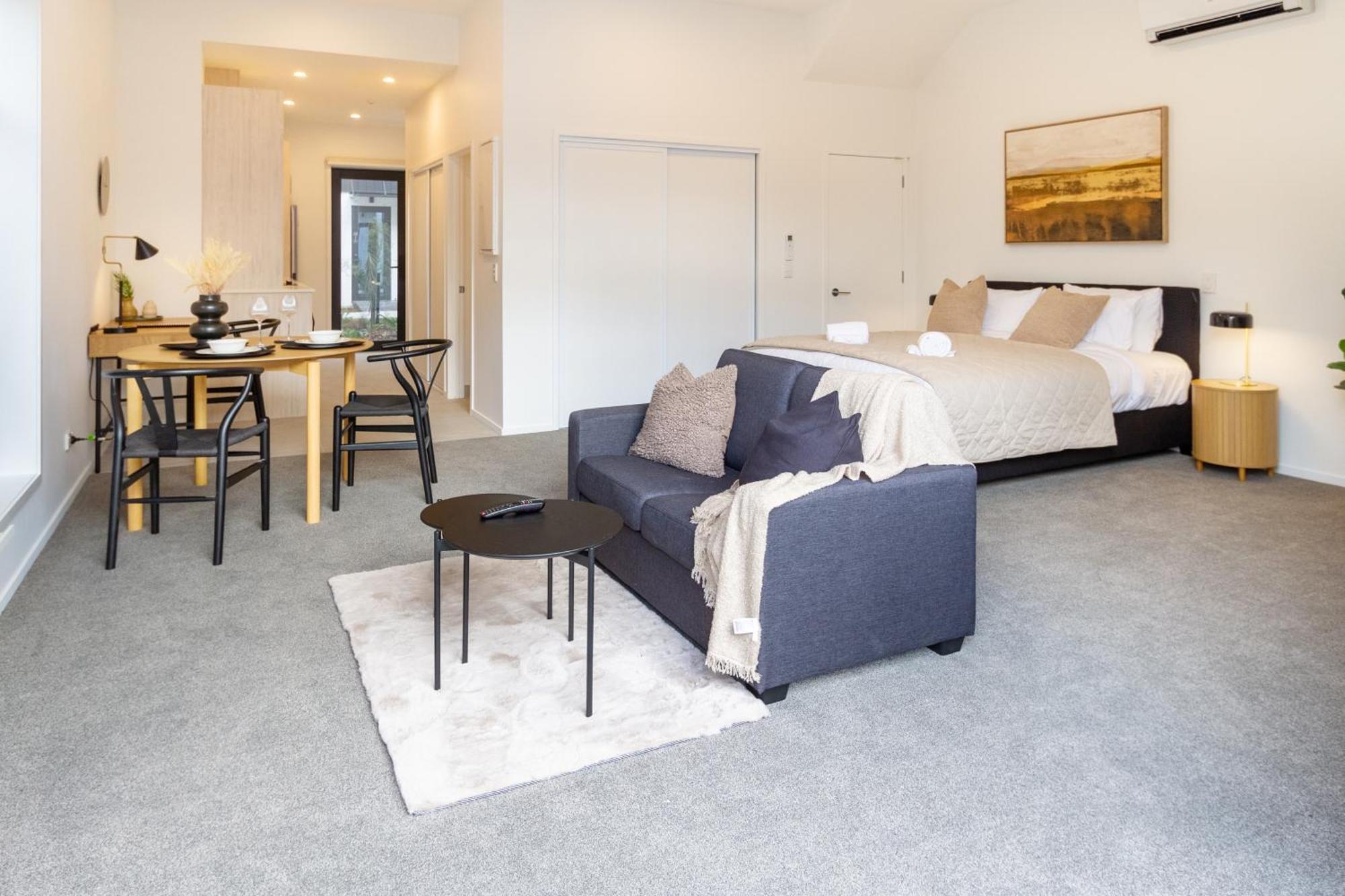 כרייסטצ'רץ' Single Level Studio, Cbd Escape: King Bed מראה חיצוני תמונה